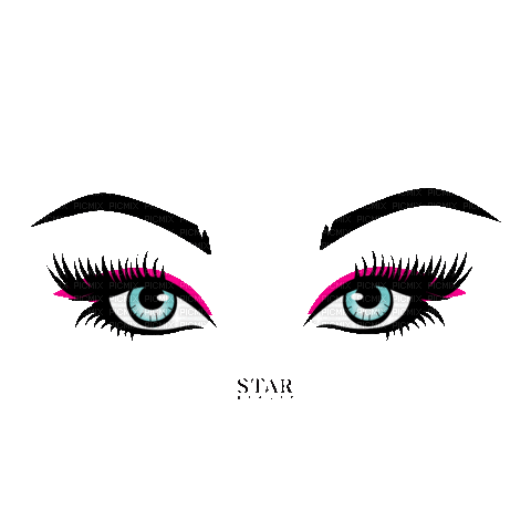 Wink eyes-Abuepita - Δωρεάν κινούμενο GIF