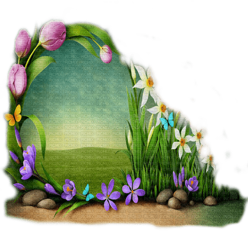 easter bg fond paques - Free PNG