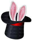Kaz_Creations Deco Easter Magic Tophat - 無料png