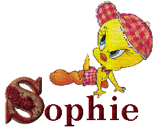 sophie - Gratis animeret GIF