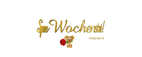 wochenstart - Bezmaksas animēts GIF