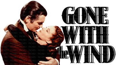 Kaz_Creations Logo Text Gone With The Wind - 無料png