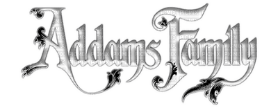 Kaz_Creations Logo Text The Addams Family - бесплатно png