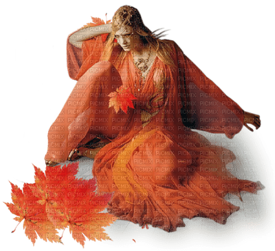 Kaz_Creations Woman Femme Autumn - bezmaksas png