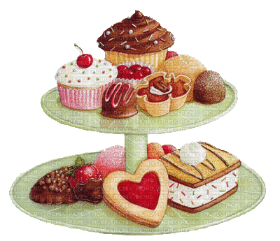 piatto dolci - 無料のアニメーション GIF