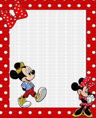 image encre couleur Minnie Mickey Disney anniversaire dessin texture effet edited by me - nemokama png