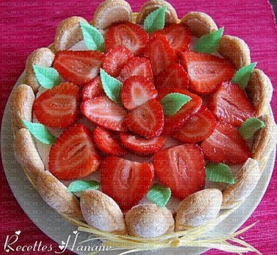 charlotte fraises - zdarma png