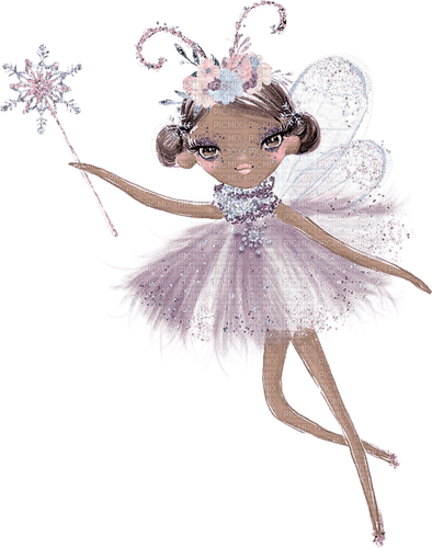 kikkapink fairy fly purple glitter - kostenlos png
