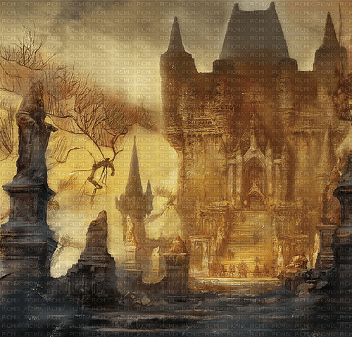 Rena Gothic Background - gratis png