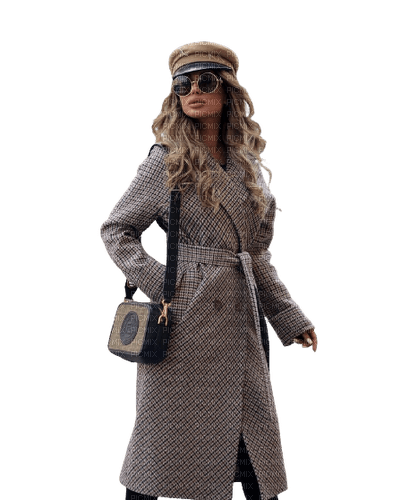 kikkapink autumn fashion woman hat - PNG gratuit