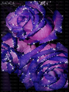 MMarcia gif  lilas flores fleur fundo - 無料のアニメーション GIF