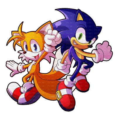 Sonic and Tails - PNG gratuit