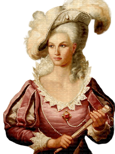 Дама 18 век - ücretsiz png