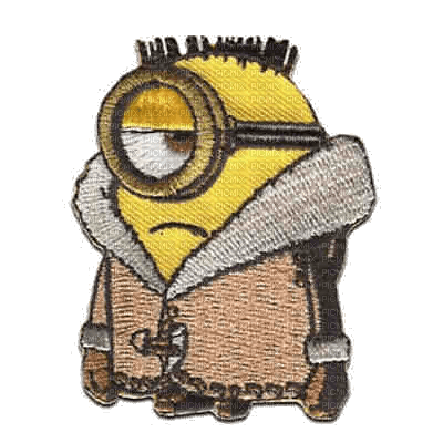 patch picture miniones - zdarma png