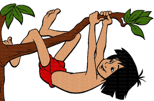 mowgli - GIF animé gratuit