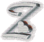 Tube lettre-Z- - Nemokamas animacinis gif