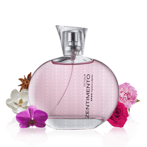 Perfume Fruit Flowers Deco - Bogusia - Free PNG