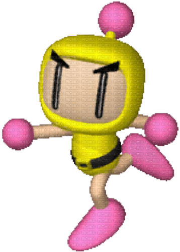 Yellow Bomber (Bomberman Wii (Western)) - bezmaksas png