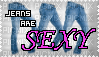 jeans are sexy deviantart stamp - Free PNG
