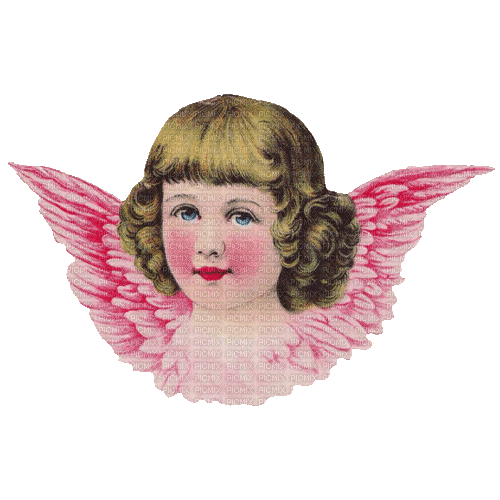 Pink Angel - Бесплатный анимированный гифка