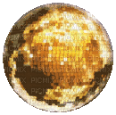 gold ball - GIF animate gratis
