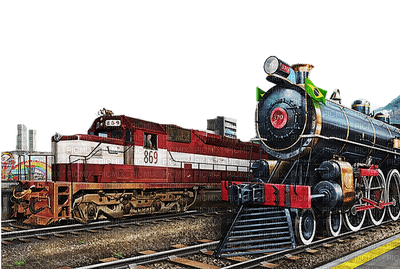 Train station - Free PNG