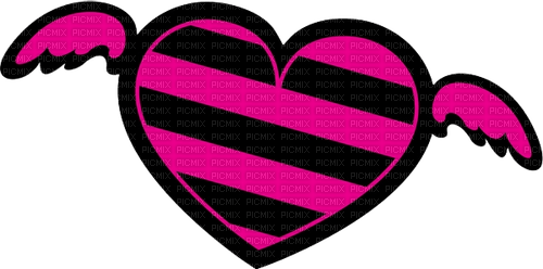 Emo heart - PNG gratuit