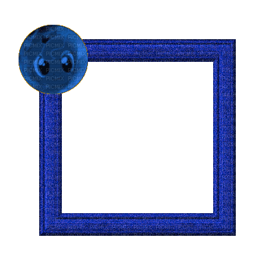 Small Blue Frame - Безплатен анимиран GIF
