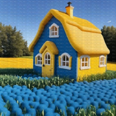 Kidcore Cottage - 免费PNG
