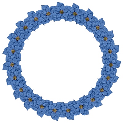 Kaz_Creations Deco  Flowers  Circle Frame Colours - Free PNG