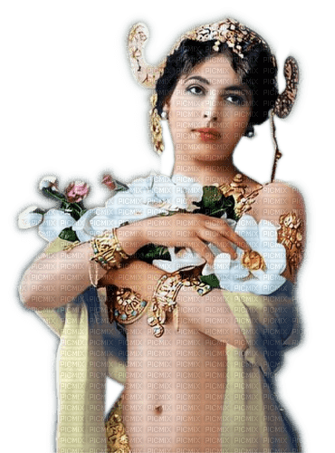 Rena Vintage Dancer Mata Hari Woman - ücretsiz png