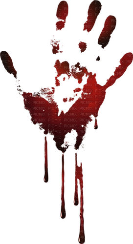 blood hand by nataliplus - kostenlos png