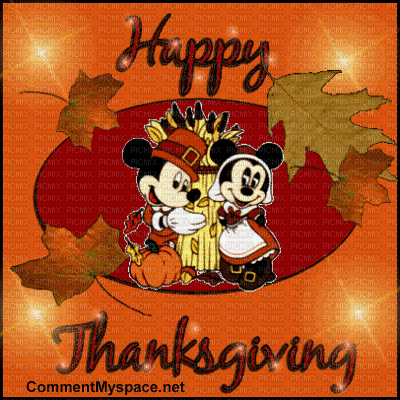 Thanksgiving fond - Gratis animerad GIF