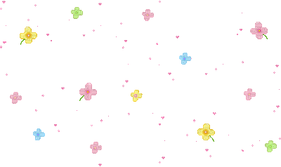 fleurs plusieurs couleurs / HD - Ingyenes animált GIF