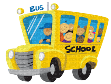 school bus - nemokama png