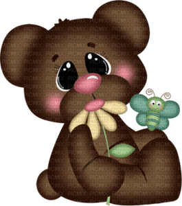Kaz_Creations Cute Cartoon Bear - bezmaksas png