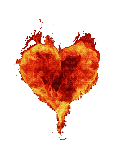 fire heart - Безплатен анимиран GIF