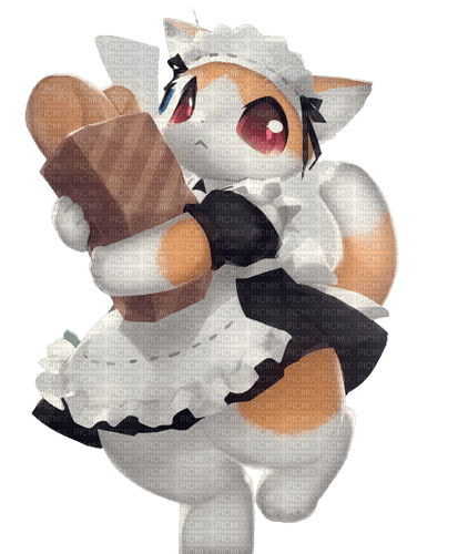 maid cat - Free PNG