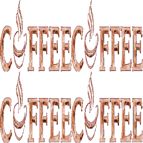 ♡§m3§♡ 14fram brown coffee text animated - Free animated GIF
