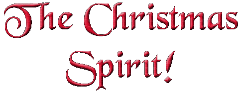 the christmas spirit/words - GIF animado grátis