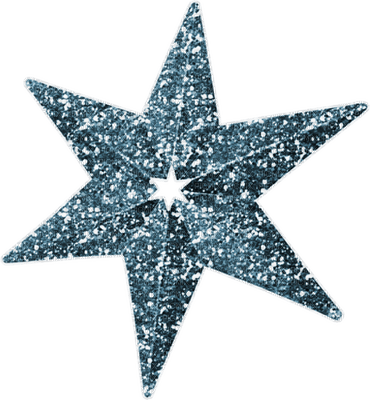 Kaz_Creations Christmas Deco Star - gratis png