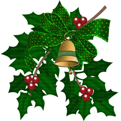 Kaz_Creations Deco Christmas Bell - PNG gratuit