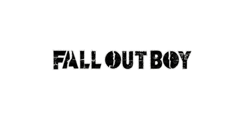 Fall Out Boy Logo - GIF animado grátis