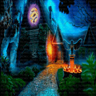 fantasy background by  nataliplus - Darmowy animowany GIF