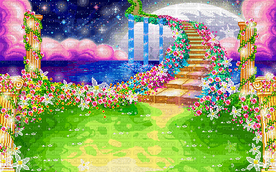 Stairway - Bezmaksas animēts GIF