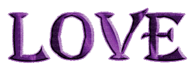 ani--text--Love--Lila--Purple - Bezmaksas animēts GIF