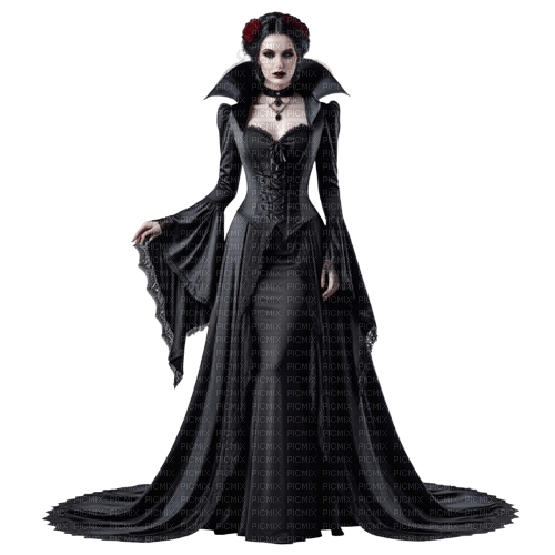 springtimes woman dark gothic girl - zadarmo png