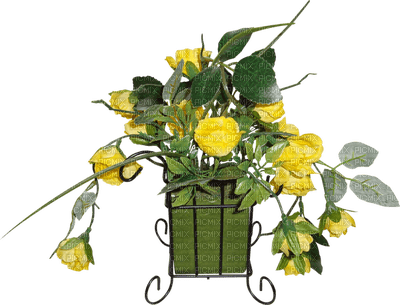 Kaz_Creations Deco Flowers Flower  Colours Plant Vase - besplatni png