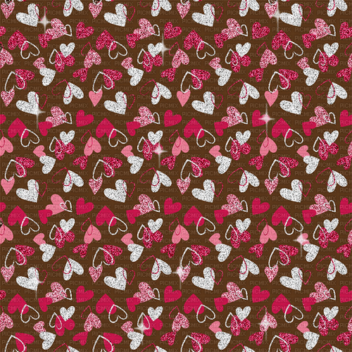Background. Gif. Heart. Red. Pink. Brown. Leila - GIF animé gratuit