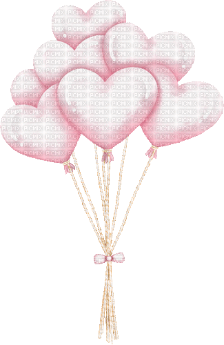 sm3 ballons pink animated GIF IMAGE - GIF animasi gratis